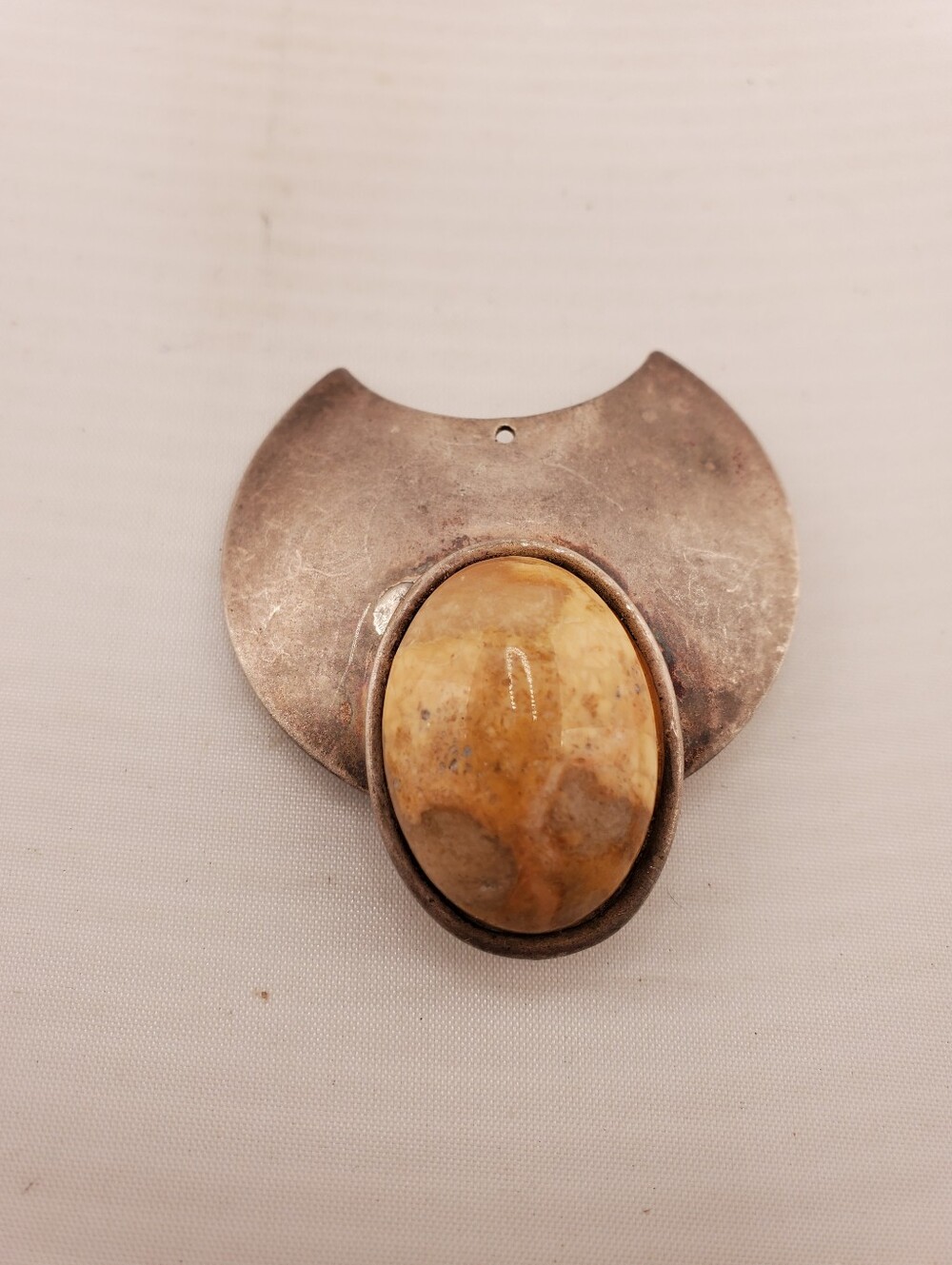 Kate Hines Jasper Pendant Brooch